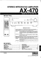 Yamaha AX-470-Service-Manual 